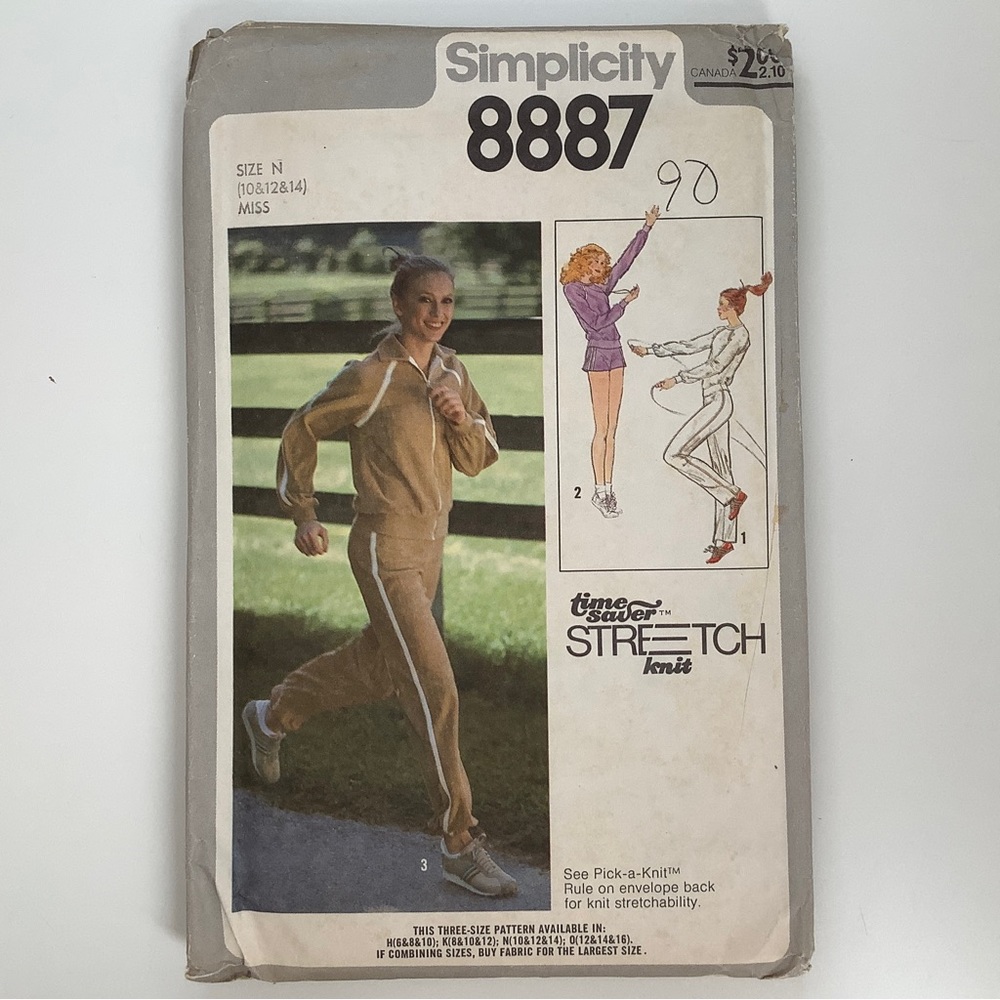 Simplicity 8887 Sewing Pattern